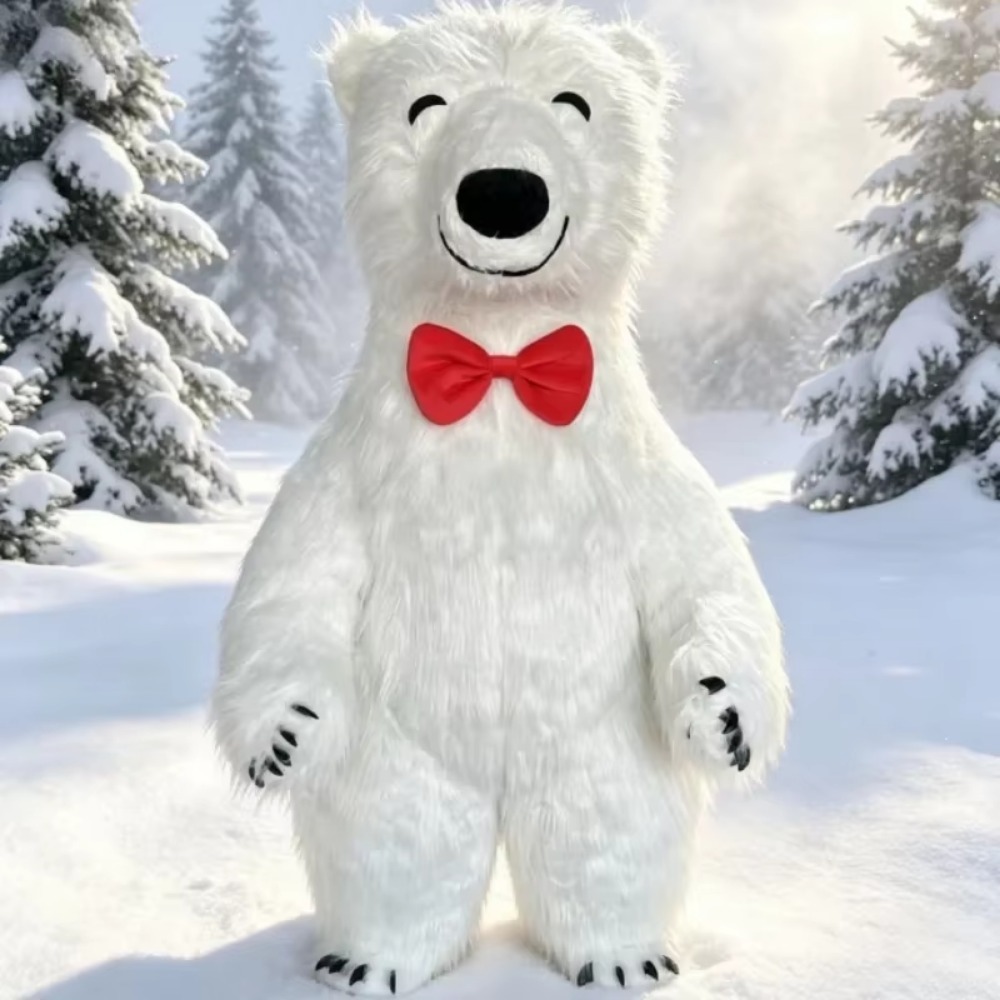 Chargers - Giant Inflatable White Polar Mascot Costume