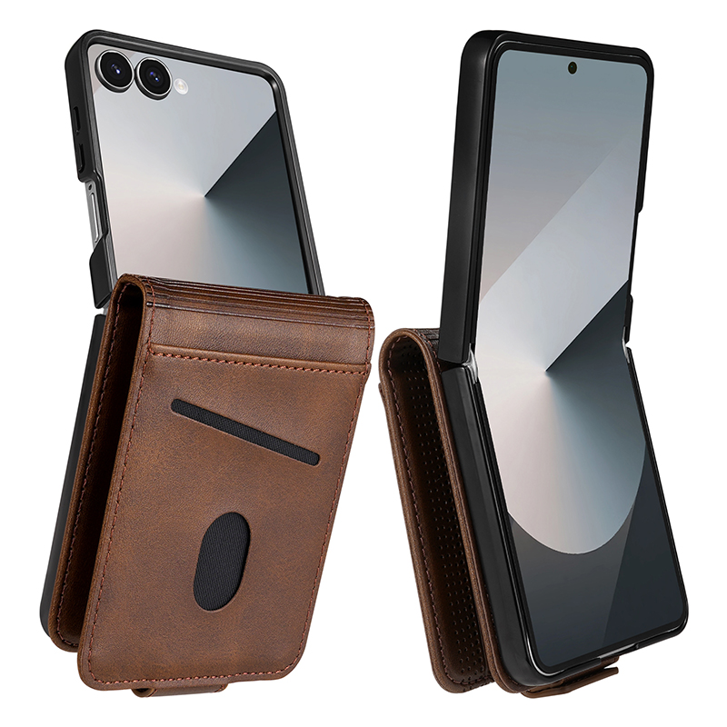 Leather Cards Solt Holder Wall - Leather Wallet Card Holder Phone Cover 评论和价格
