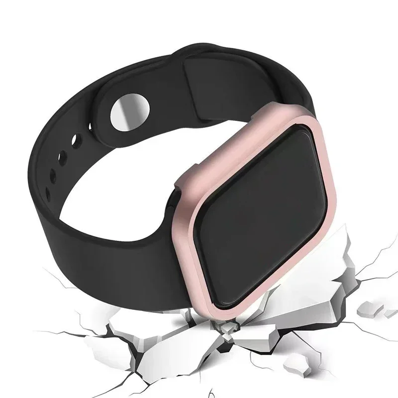 For iWatch SE Series 10 9 8 7  - Metal Bumper Aluminum Frame Case 评论和价格