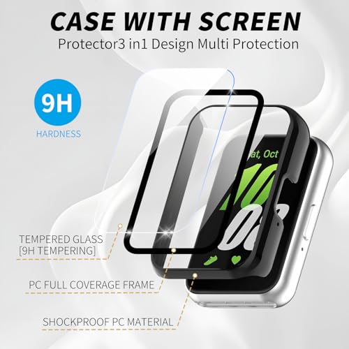 Glass+Case For Samsung Galaxy  - Screen Protectors 评论和价格