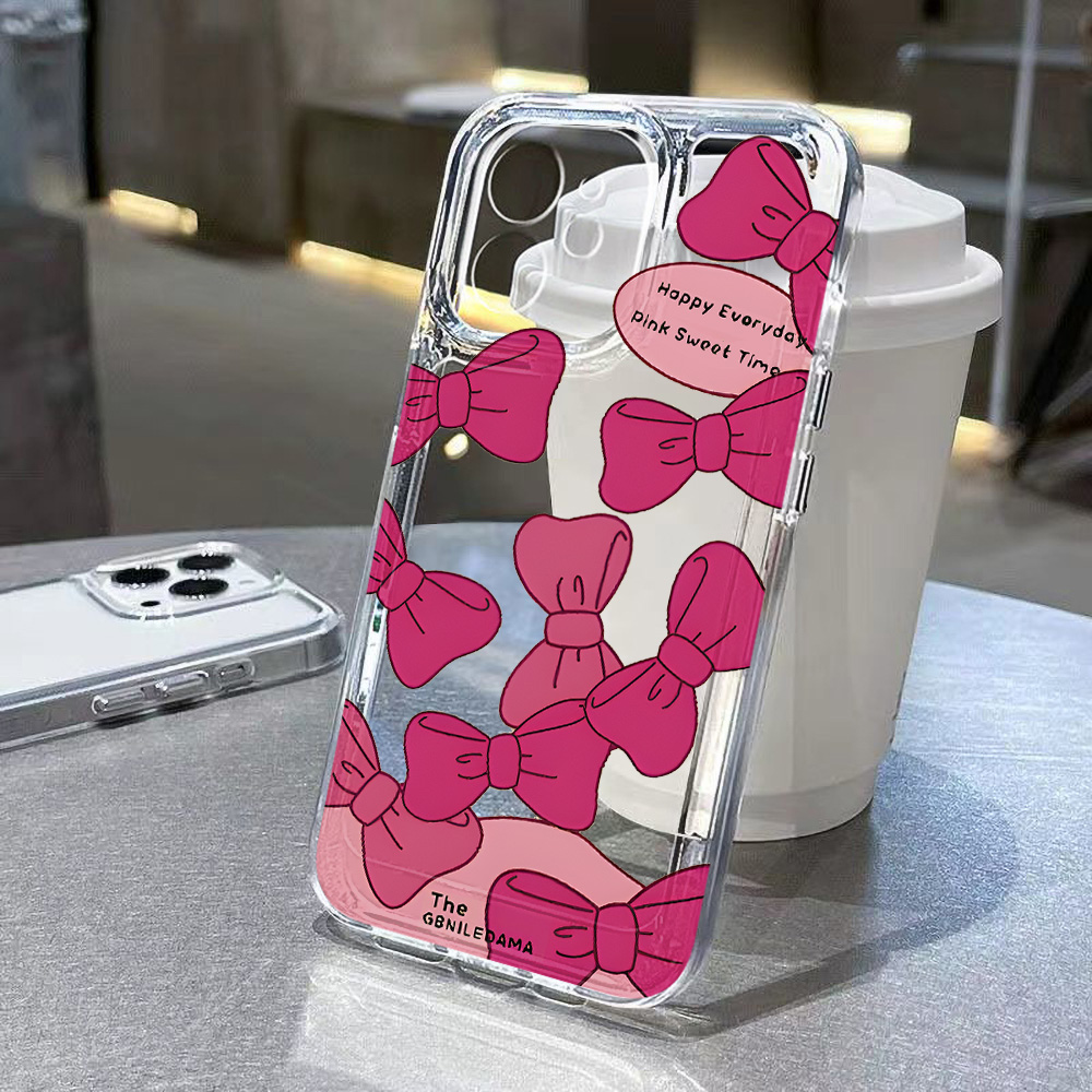 Mini Flower Phone Case For iPh - Clear Shockproof Bumper Case 评论和价格