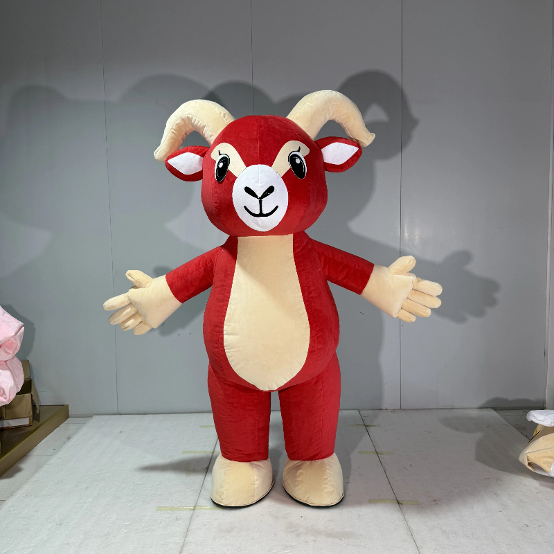 Inflatable Red Goat Mascot Cos - Chargers 评论和价格